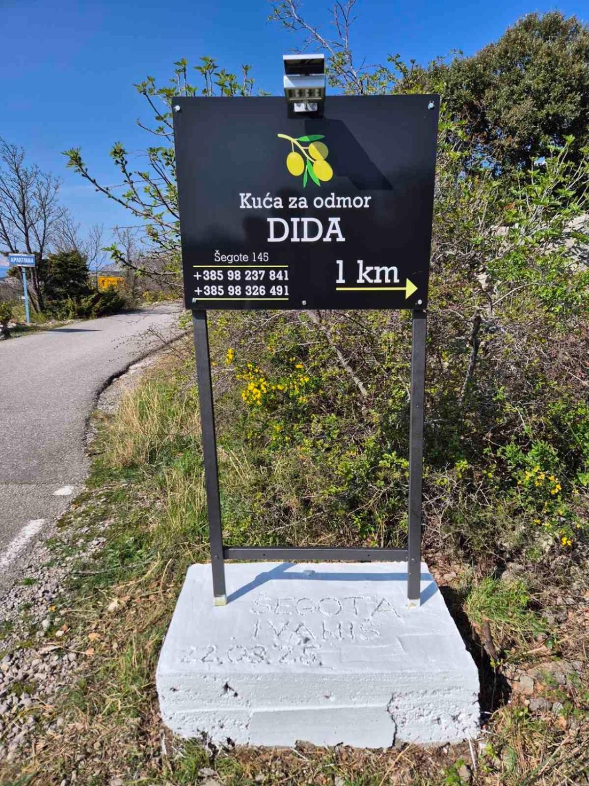 Villa Kuca Za Odmor “Dida” à Stinica Extérieur photo